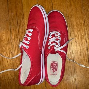 Red Vans